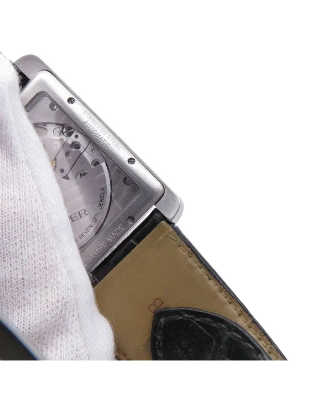 Cartier Tank MC Watch Silver Dial